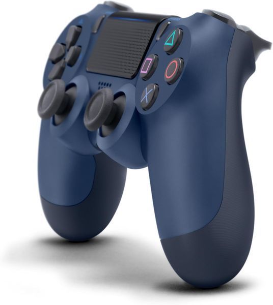 Геймпад Бездротовий Sony PlayStation 4 DualShock 4 V2 Midnight Blue Б/У 7056 фото