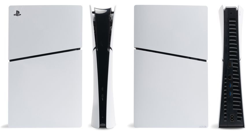 Консоль Sony PlayStation 5 Slim Digital Edition 1TB White Б/У Без Геймпада 7101 фото