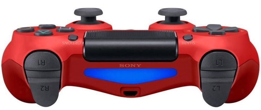 Геймпад Бездротовий Sony PlayStation 4 DualShock 4 V2 Red Б/У 2012 фото