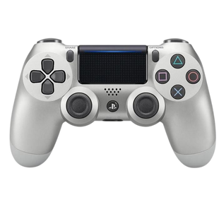 Геймпад Бездротовий Sony PlayStation 4 DualShock 4 V2 Silver Б/У 7074 фото