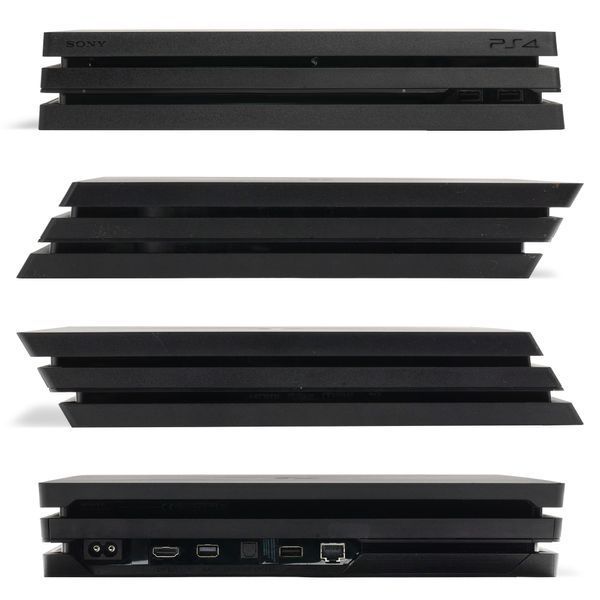 Консоль Sony PlayStation 4 Pro CUH-72xx 1TB Black Б/У (корпус пошкодженний) Без Геймпаду 7082 фото