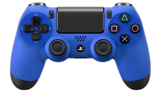 Геймпад Бездротовий Sony PlayStation 4 DualShock 4 V1 Blue Б/У 2001 фото