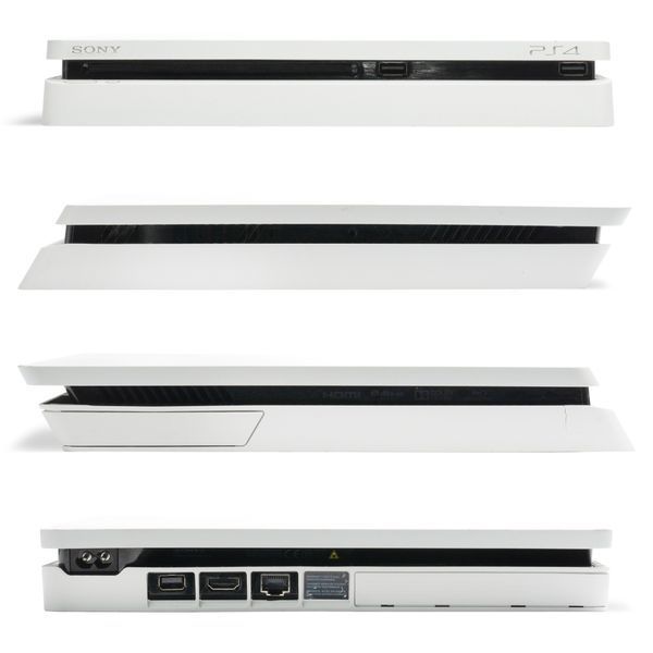 Консоль Sony PlayStation 4 Slim 500GB White Без Геймпада Б/У 7077 фото