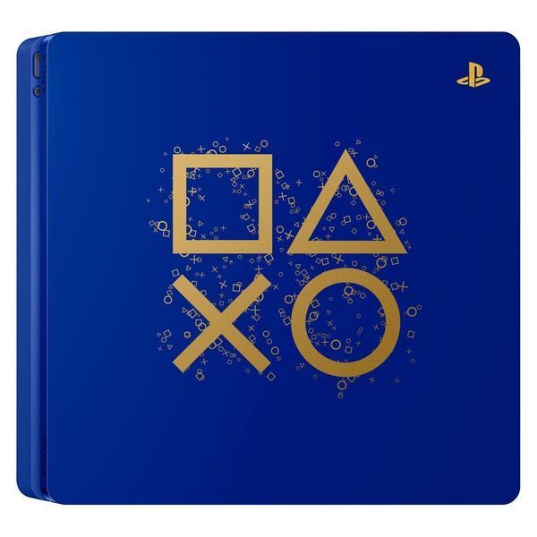 Консоль Sony PlayStation 4 Slim Days of Play Limited Edition 500GB Б/У + Геймпад Бездротовий DualShock 4 Version 2 859 фото
