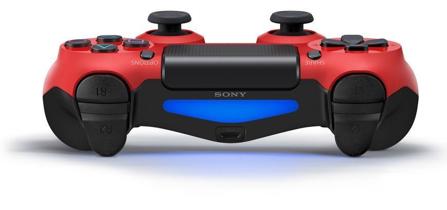 Геймпад Бездротовий Sony PlayStation 4 DualShock 4 V1 Red Б/У 2002 фото