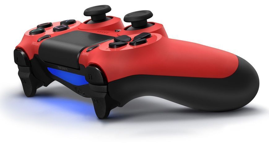 Геймпад Бездротовий Sony PlayStation 4 DualShock 4 V1 Red Б/У 2002 фото