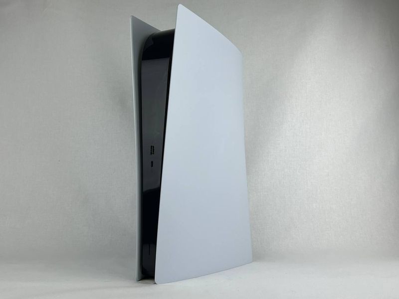 Консоль Sony PlayStation 5 Digital Edition 825GB White Б/У + Геймпад Бездротовий DualSense 412 фото