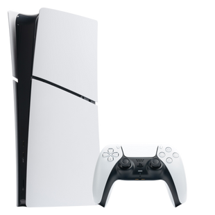 Консоль Sony PlayStation 5 Slim Digital Edition 1TB White Б/У + Геймпад Бездротовий DualSense 825 фото