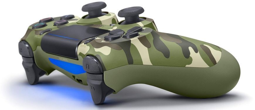 Геймпад Бездротовий Sony PlayStation 4 DualShock 4 V2 Green Camouflage Б/У 2015 фото